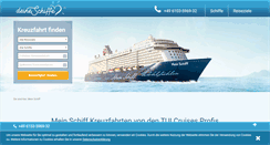 Desktop Screenshot of deine-schiffe.com